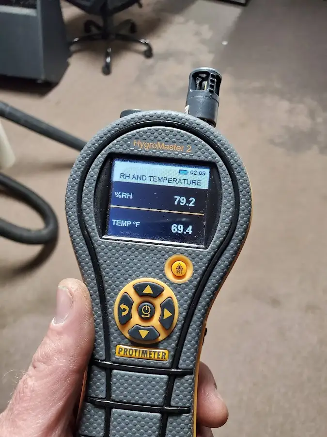 Moisture meter humidity assessment for Mold Remediation & Removal in Treasure Island