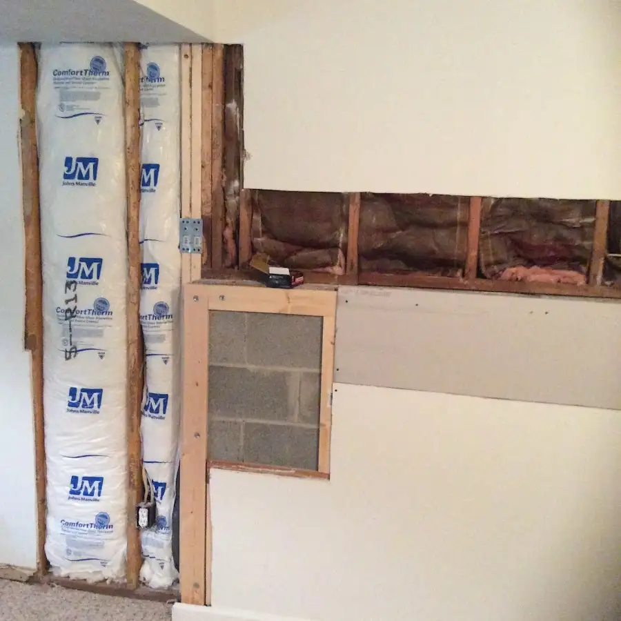 Wall insulation replacement during Contents Cleaning & Restoration in Treasure Island